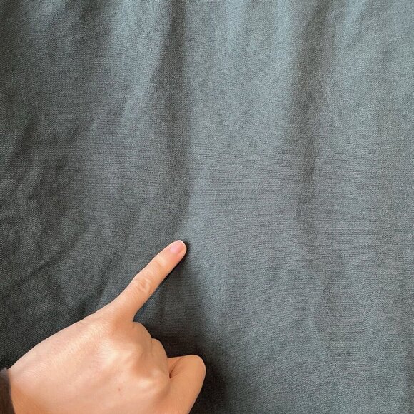 Button Up Patchwork Utility Green Brown Canvas Hunting Shirt L Quilted duck - Picture 5 of 8